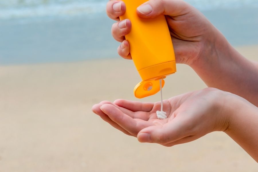 como usar protector solar